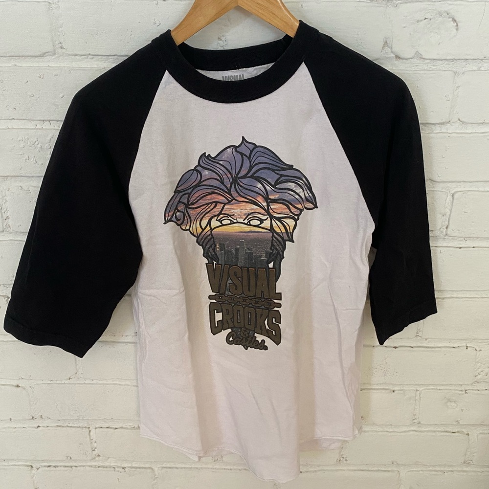 Visual x Crooks & Castles Raglan Baseball Shirt